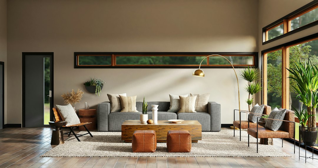 house dressing ideas cover illustration of a styled living room